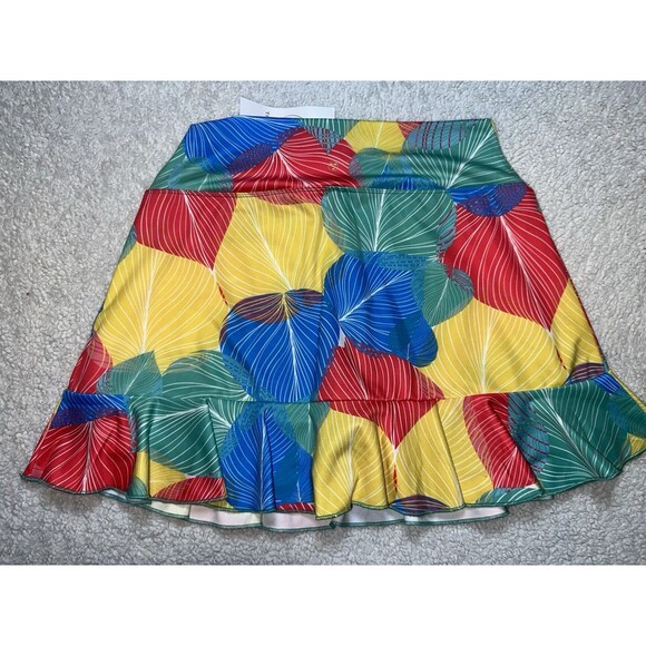 Tina + Jenna Skort Womens Size S Tropical Tennis Golf Pickleball - Picture 6 of 9